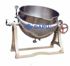 Inclined steam jacketed kettle(without stirrer)