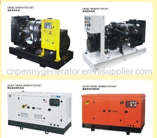 diesel generator set with canopy