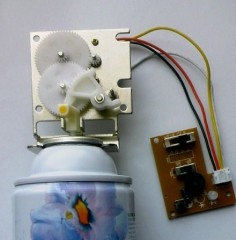 Control unit for aerosol dispenser