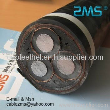 10kV XLPE insulated steel wire armored Power Cable