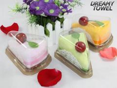 Cherry Steamed bread roll towel cake