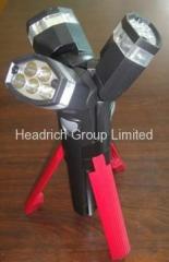 Camping tripod 5 LED flashlight