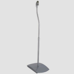 Silver Steel Speaker Stand