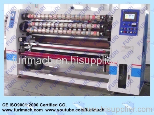 PLC Control Adhesive Tape Slitter Machine