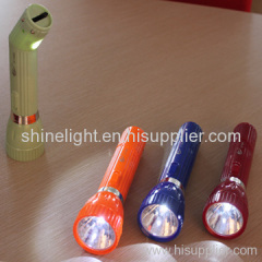 Multi-purpose rechargeable LED flashlight