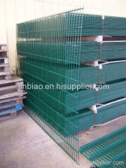 double rod wires fence