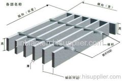 Carbon steel grating