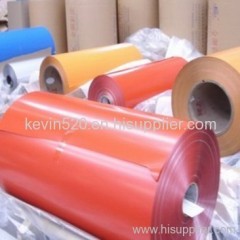 Aluminum color coated coil/plate/sheet for building/decoration