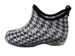 pvc ankle boot