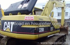 Used Caterpillar 320B excavator