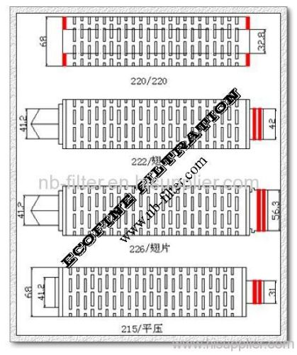 Micron Polypropylene flow-max pleated membrane filter