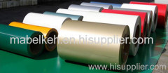 colored aluminum roll