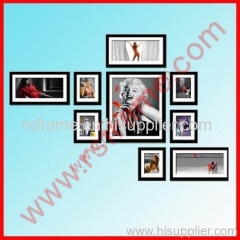 black creative combination fashion home decoration wall frame