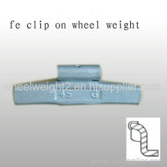 fe clip on wheel weight