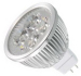 4x1W GU10 led spotlight