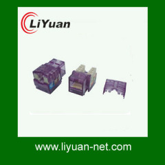 110 type UTP cat 5e keystone jack