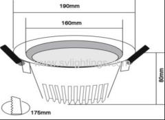 LED SMD /COB Downlight