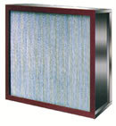 High temperature and high efficiency air filter