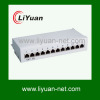 12 port STP cat 5e IDC patch panel