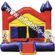 Red & Yellow Primary Bouncy Castle