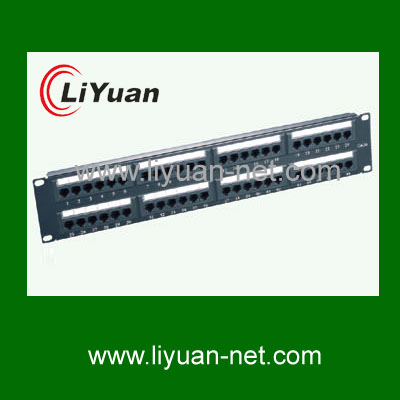 110 Dual IDC cat5e patch panel