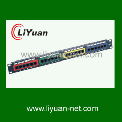 24 port 1U patch panel