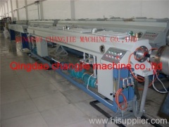 PE pipe production line