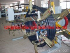 PE pipe production line