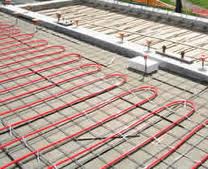 floor slab heating mesh