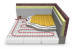 welded floor heating meshes