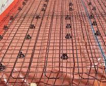 welded floor warming mesh