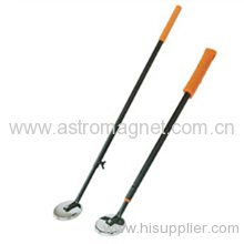 Pick- up Arm with L35'' steel handle a plastic grip and pull up to 50 lbs.