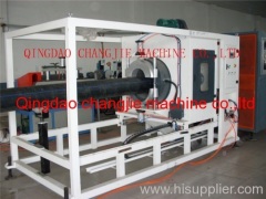 PE pipe making machine