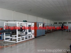 PE pipe making line