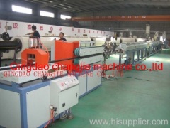 PE pipe making line