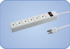 6 OUTLET extension sockets