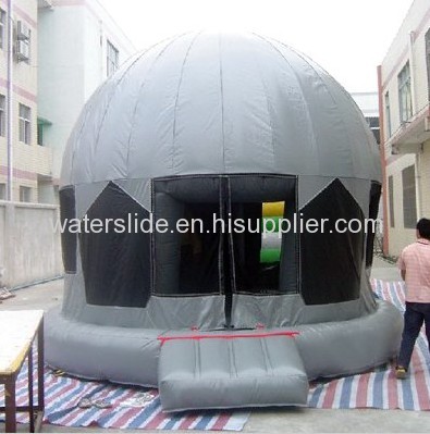 round bouncy castle