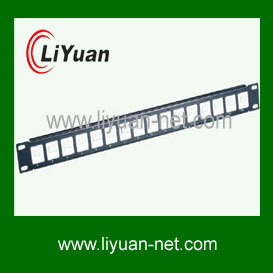 19" IDC Cat 5e patch panel