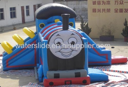 smiling face inflatable bouncy castle jumping house