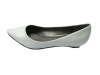 Pointed Solid Color Flat Shoe