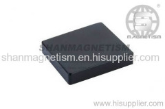 Sintered ferrite magnets