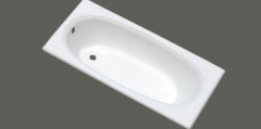 cast iron bathtub