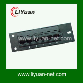 5" cat 5e patch panel