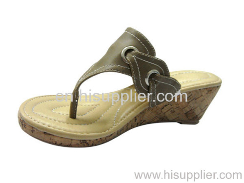 buckle thong sandal