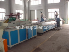 WPC/PVC skirting profile production line