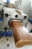 Wood plastic profile machine