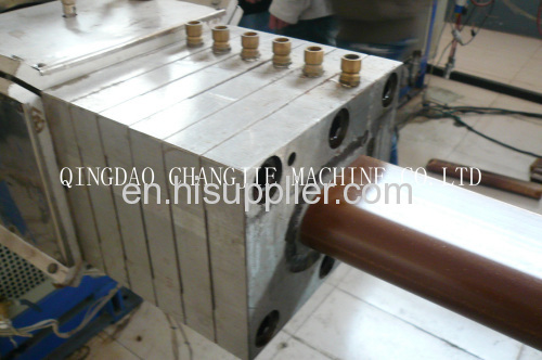 Wood-Plastic profile Making extrusion line