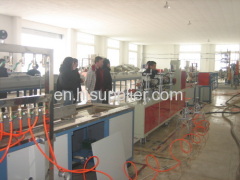 pvc/pp profile skirt Extruding machine