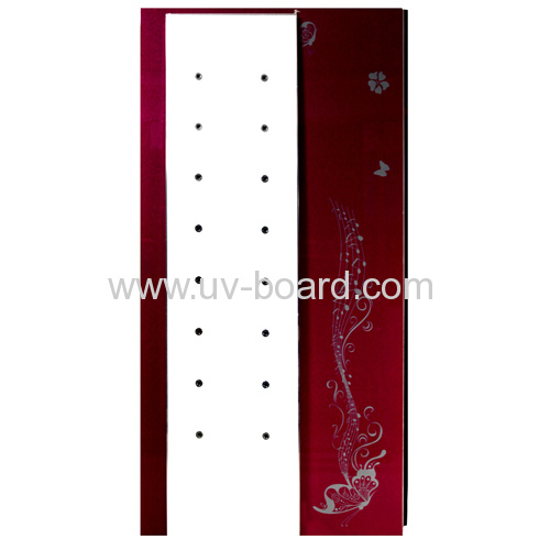 Groove mdf plate