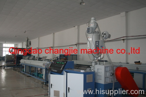 HDPE winding pipe extruding machine